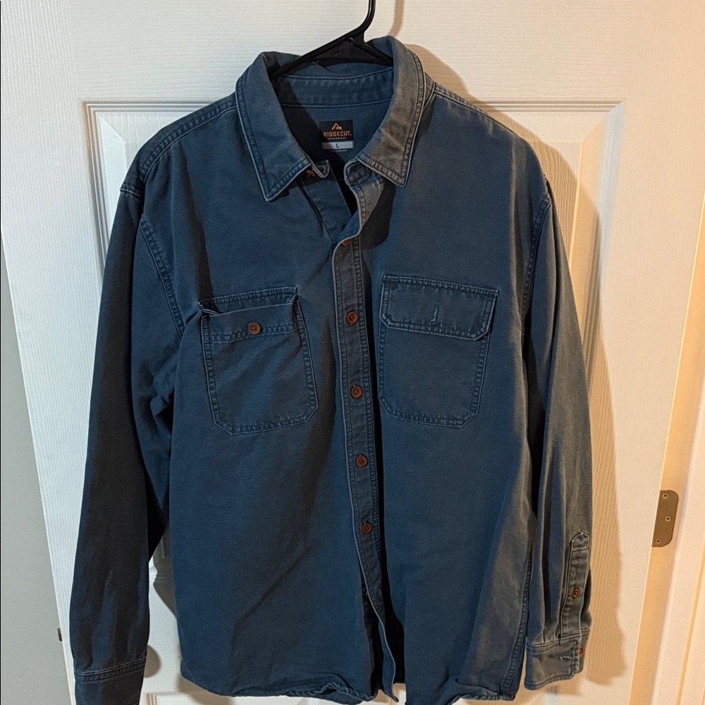 Men's Blue Button Down Shirt